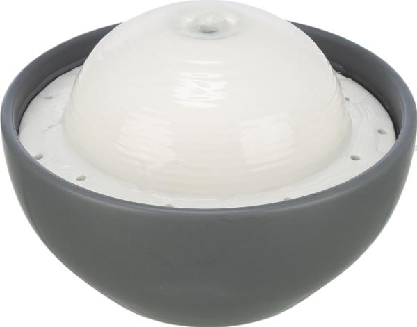 Immagine prodotto Trixie Vital Dome Drinkfontein Keramiek Grijs / Wit - 1,5 Ltr 20X10X20 Cm (1.50 l)