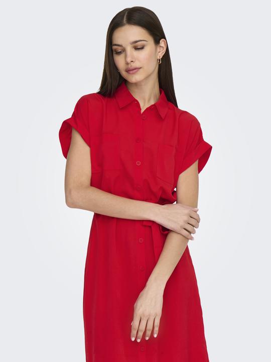 Image du produit Only Ceinture à nouer Robe chemisier Robe chemisier (38)