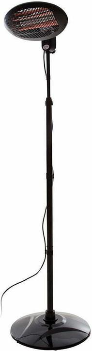 Sunred Heater SMQ2000A, Elekra Quartz Standing Infrared, 2000 W, Juodas (2000 W)