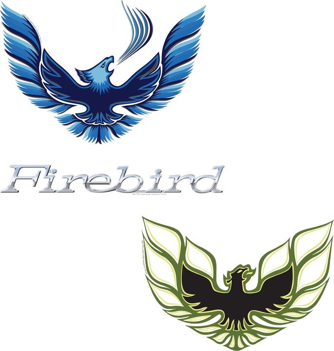 Image du produit Pontiac - Autocollants FIREBIRD DELUXE