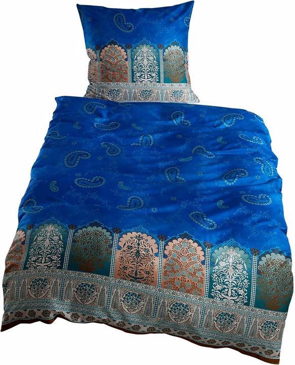 Actual product image Bassetti Maco satin bed linen Delhi B7 (Bedding set, 200 x 200 cm, 80 x 80 cm)