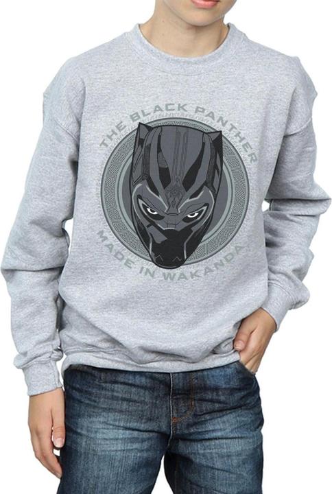 Image du produit - Sweat BLACK PANTHER MADE IN WAKANDA - Garçon (152, 158)