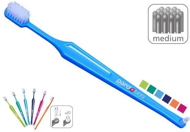Image du produit Paro Brosse à dents M39 avec support Interspace (Moyen, 1 x)