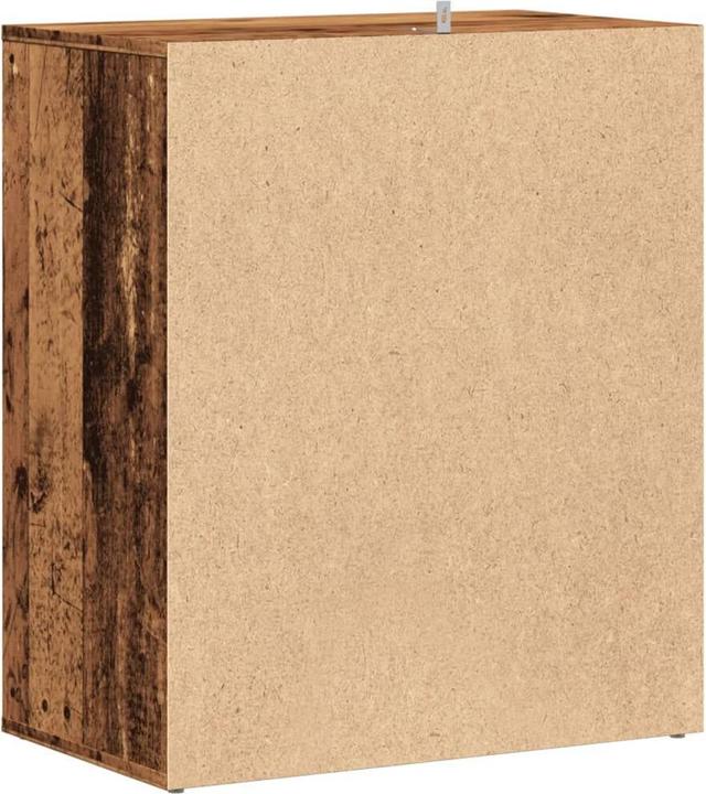 Image du produit VidaXL Schuhregal Schuhschrank Schuhkommode Schuhaufbewahrung Altholz-Optik (60 x 35 x 70 cm)