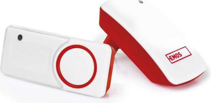 Immagine prodotto Emos Kit campanello P5750 Rosso, Bianco (Funk)