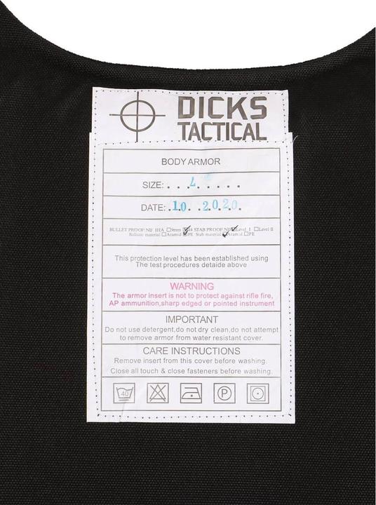 Produktbild Army Shop Ballistische Schutzweste Bodyguard (L)