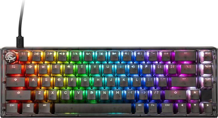 Produktbild Ducky One 3 Aura Black SF Gaming Tastatur, RGB LED - Kailh Jellyfish Y (US) (Eng. Int., Kabelgebunden)