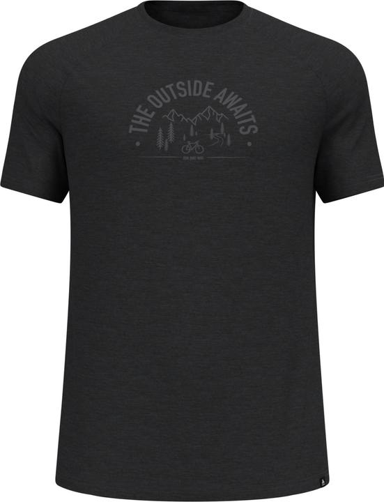 Odlo T-shirt crew neck s/s RIDE 365 PW130 BIKE PRINT (L)