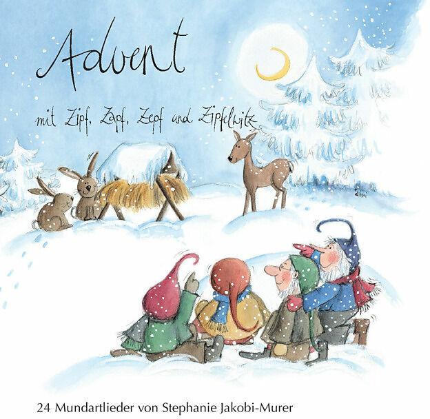 Produktbild Advent mit Zipf, Zapf, Zepf und Zipfelwitz / 24 Mundartlieder, Audio-CD (Stephanie Jakobi-Murer, Schweizerdeutsch)