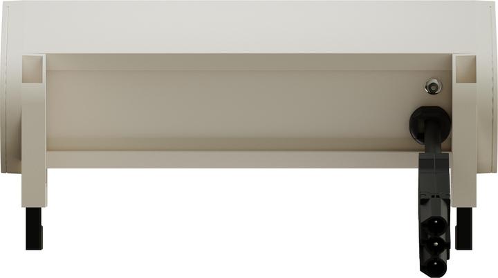 Produktbild IB Connect SUPRA Steckdoseneinheit weiss 2x Typ 13 1x USB-C 60W (2 x, USB-C, Typ 13, 0.30 m)