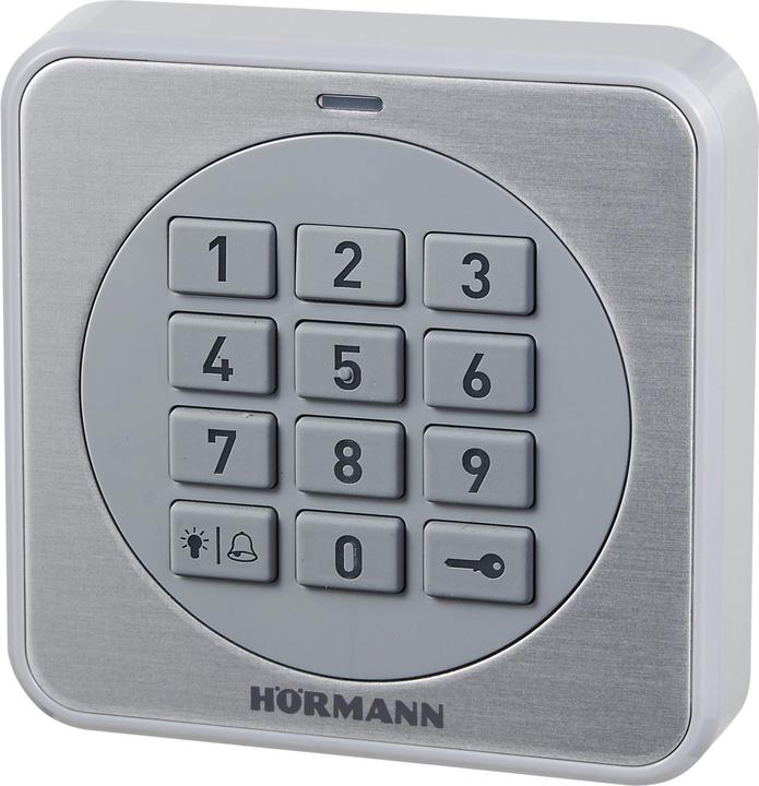 Image du produit Hörmann Serrure à code / Bouton-poussoir à code CTR 3b-1 8x8x1,5cm #4511632