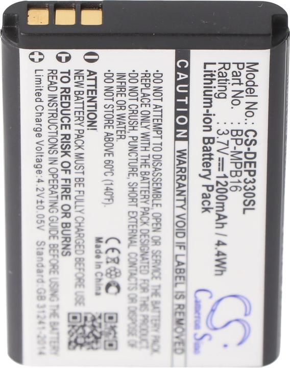 Actual product image hagenuk Fono 3 Battery, BP-MPB16, DR6-2009, DR11-2009