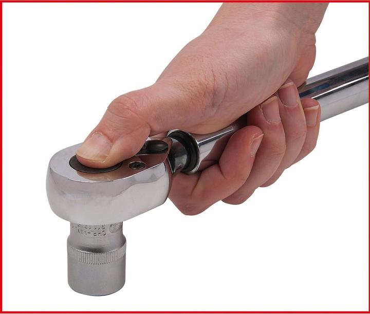 Actual product image KS Tools Industrial torque wrench, reversible, 3/4", 100-600 Nm (3/4", 100 Nm, 600 Nm)