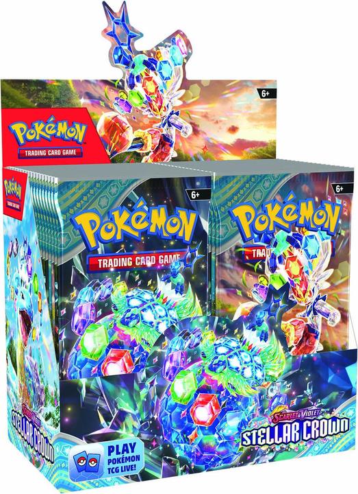 Actual product image Pokémon Stellar Crown (English, Booster Pack)