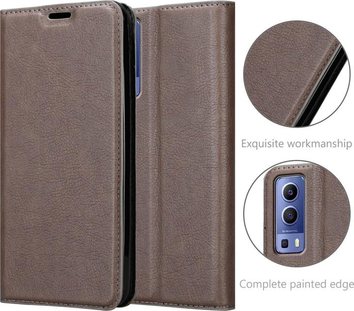 Immagine prodotto Cadorabo Libro Invis. Coperchio magnetico (Vivo Y72 5G, Vivo Y52s 5G)