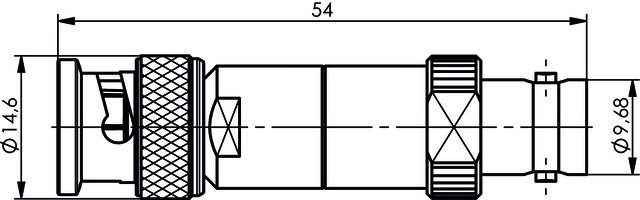 Actual product image Telegärtner Attenuator J01006A0835 1 pc (J01006A0835)