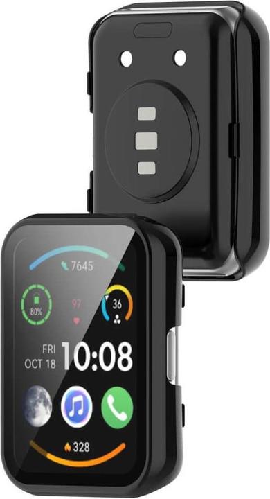 Productafbeelding Cover-Discount OPPO Watch Free - Beschermhoes met kogelvrij glas zwart