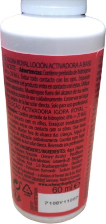 Actual product image Schwarzkopf Professional Igora Royal (6 %)
