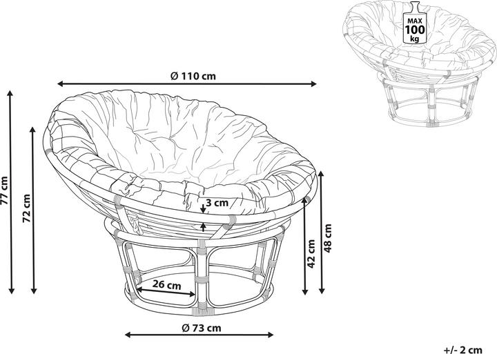 Actual product image Beliani Salvo