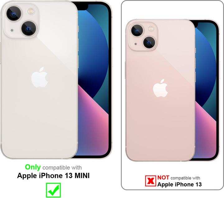 Produktbild Cadorabo X-Wallet Kunstlederkombi Hülle (Apple iPhone 13 mini)