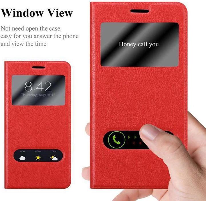 Actual product image Cadorabo Book with View double window cover (Fee 5C)