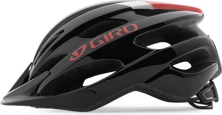 Image du produit Giro Nine casque de vélo, Black/Bright red/Gecko Green, Uni 54-61cm (54 - 61 cm)