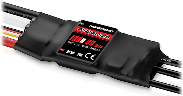 Image du produit Hobbywing Skywalker V2 100A 3-6s, 7A BEC