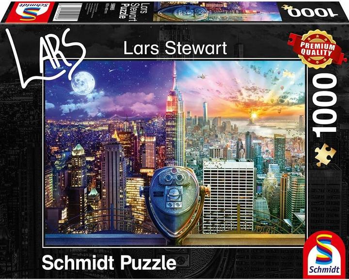 Image du produit Schmidt Spiele New York nuit et jour (1000 pièces)