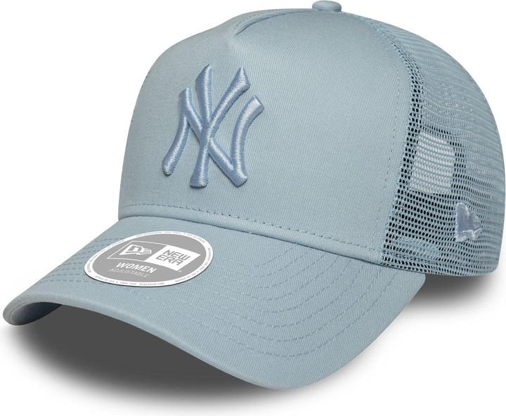 New Era Damen A-Frame Trucker Cap New York Yankees Sky Blue