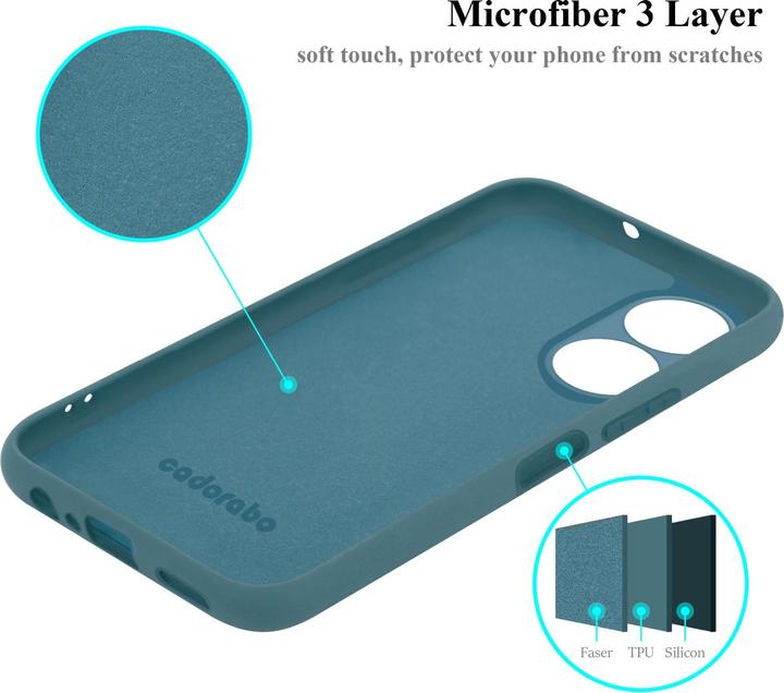 Productafbeelding Cadorabo TPU Liquid Silicone Hoesje voor Honor X7 (Honor X7)
