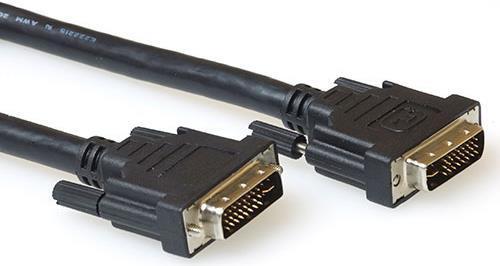 Actual product image AK3953 1.5m DVI-I DVI-I Black Video Cable Adapter (1.50 m, DVI)