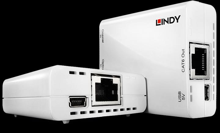 Produktbild Lindy 150m Cat.5 SPDIF TOSLINK Extender (Extender)