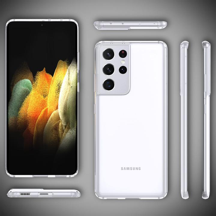 Produktbild Nalia Hülle Transparent (Samsung Galaxy S21 Ultra)