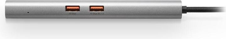 Actual product image Sharkoon OfficePal Combo Adapter (6 Ports)