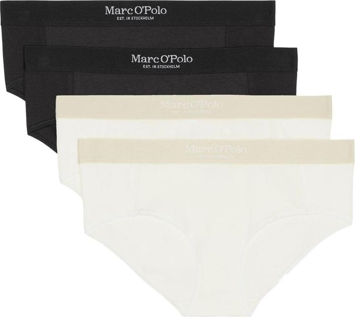 Produktbild Marc O'Polo 4er Pack Iconic Rib Hipster (S, 4er Pack)