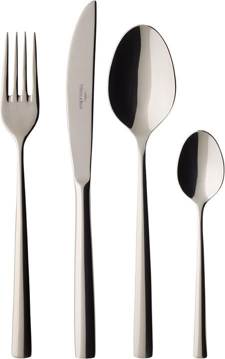 Tafelbesteck 4tlg. Piemont (4 Stück, Besteck Set)