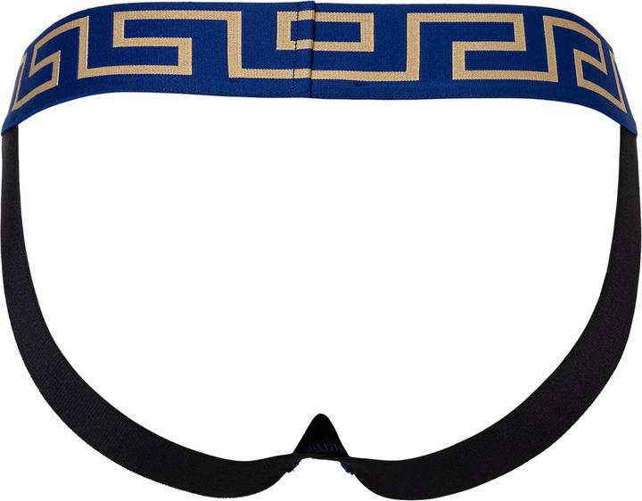 Image du produit Versace Underpants Jock Strap Jersey Topeka Bi-Stretch Cotton Organic New Logo (L, Une unité par pack)