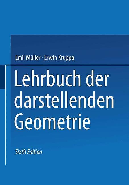 Produktbild Lehrbuch der darstellenden Geometrie (Deutsch, Emil Müller, Erwin Kruppa, 1961)