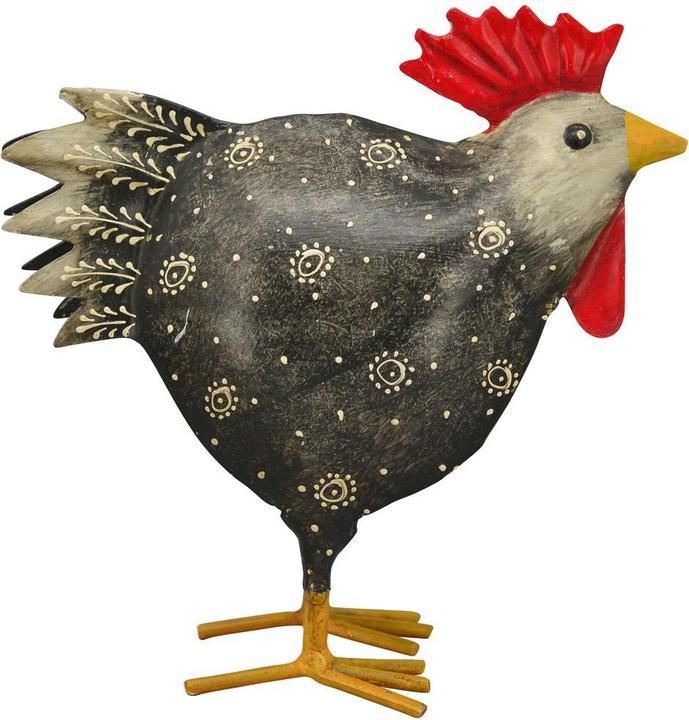 Actual product image Exner Garten und Wohnaccessoires Rooster canoe (1 x, 22 x 10 x 22 cm)