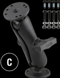 Immagine prodotto RAM Mounts Unpkd RAM Sing Swg Arm Tele