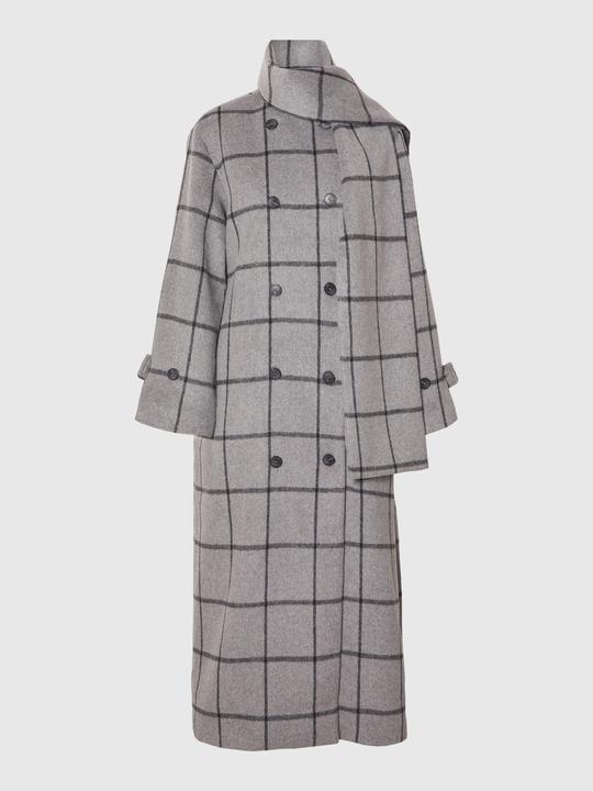 Selected Femme Zweireihiger Wollgemisch Mantel (42)