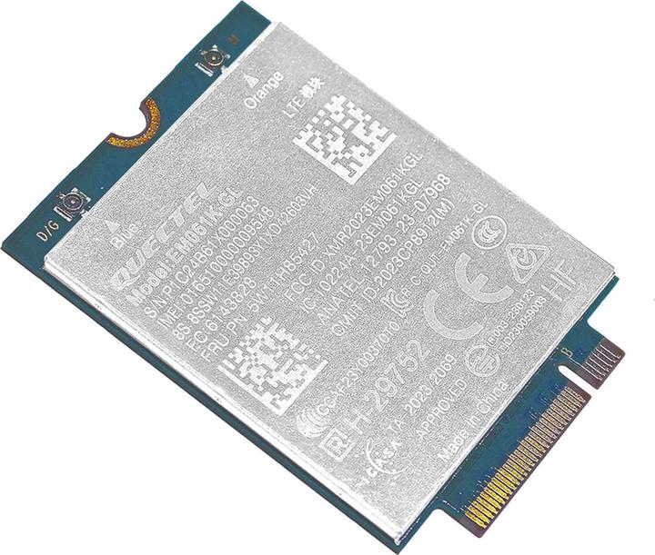 Lenovo ThinkPad Quectel EM061K-GL LTE-A CAT6 M.2 LTE WWAN Module f/ T14/T14s/X13 G5 / T16 G3 / L13/L (M.2 A Key)