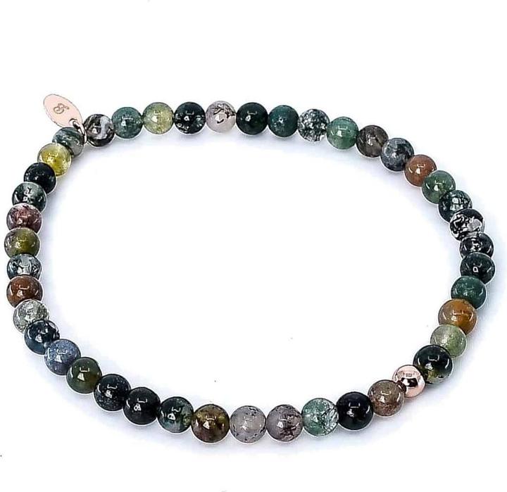 Actual product image Balibay Mesheena (18 cm, 925 Sterling silver, Moss agate, Agate, Gemstone)