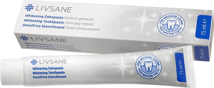 Actual product image Livsane Whitening toothpaste (75 ml)