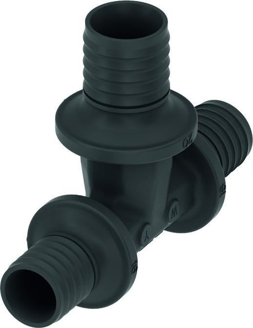 Actual product image TECE TECEflex T-piece reduced 25 x 16 x 16 PPSU 730516