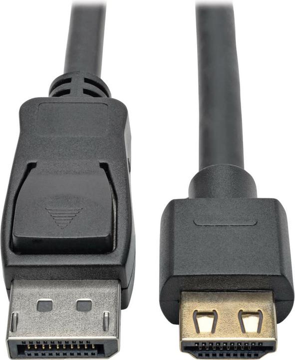 Actual product image Eaton DisplayPort 1.4 to HDMI Active Adapter Cable M/M 4K 60 Hz 4:4:4 HDR HDCP 2.2 3 ft. 0 (0.91 m, DisplayPort)