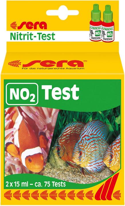 Sera NO2 Test 15 ml, fr ca. 75 Tests (Wasseraufbereitung Aquarium)