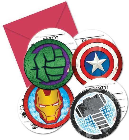 Image du produit JT Cartes d'invitation Mighty Avengers