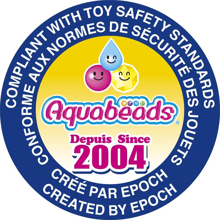 Actual product image Aquabeads Glitter beads