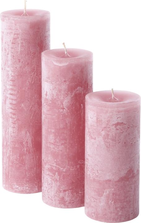 Image du produit Dekocandle Bougie cylindrique old red Ø 8,6 x 20 cm (1 pièce) (1 pcs)